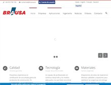 Tablet Screenshot of brausa.es